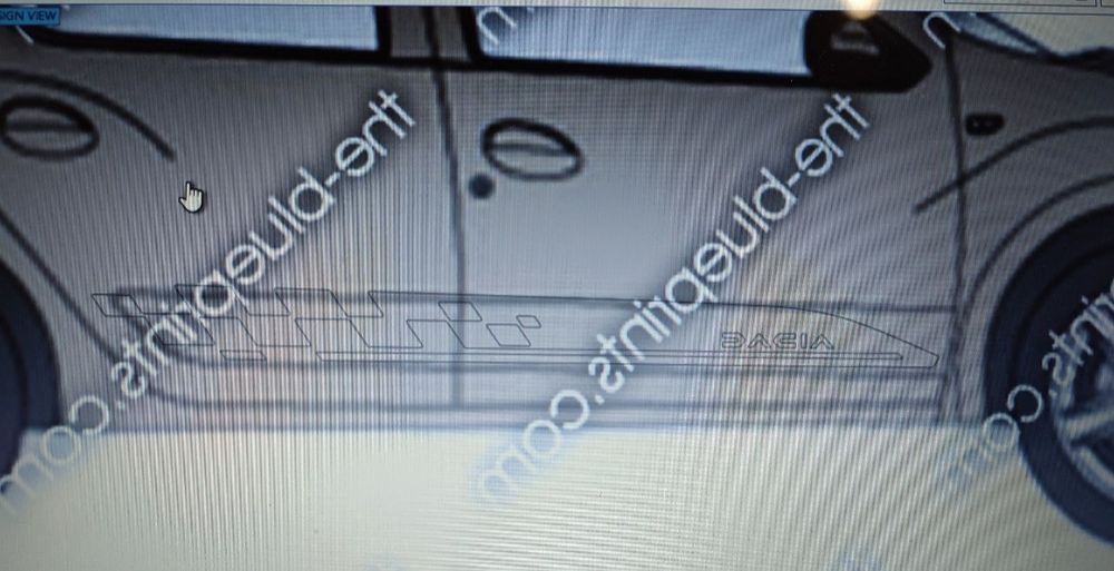 Linii sport/bandouri autocolant gama Dacia Logan/MCV/Sandero/Duster