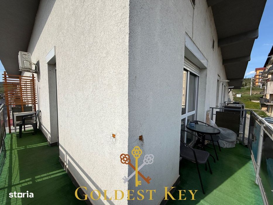 Apartament 2 camere balcon generos si parcare exterioara extra
