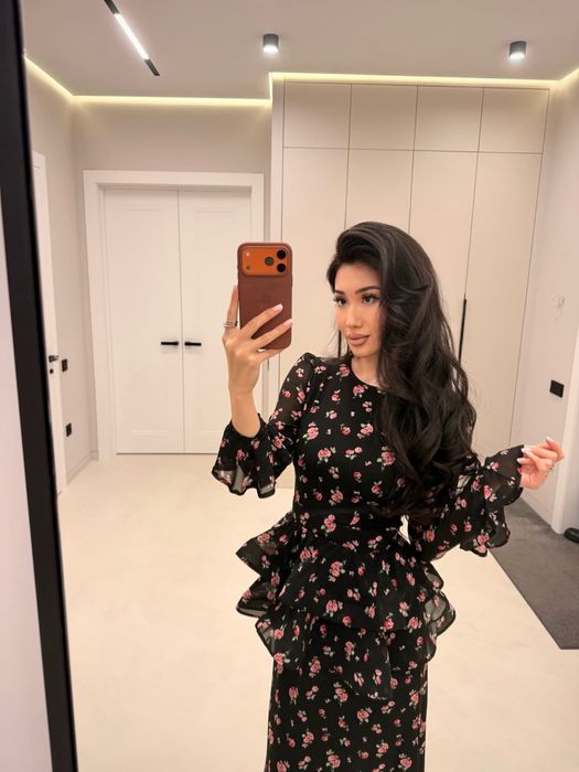 Длинное платье….