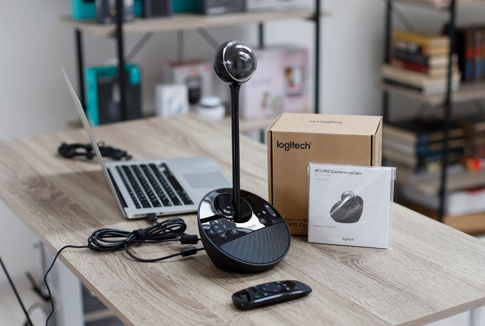 Камера Logitech ConferenceCam BCC950 (1.2x, USB 2.0, 2.4 метра)
