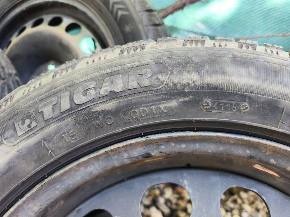 Set Roti Iarna Tigar, 5x112, Jante 16, Cauciucuri 205/55 R16