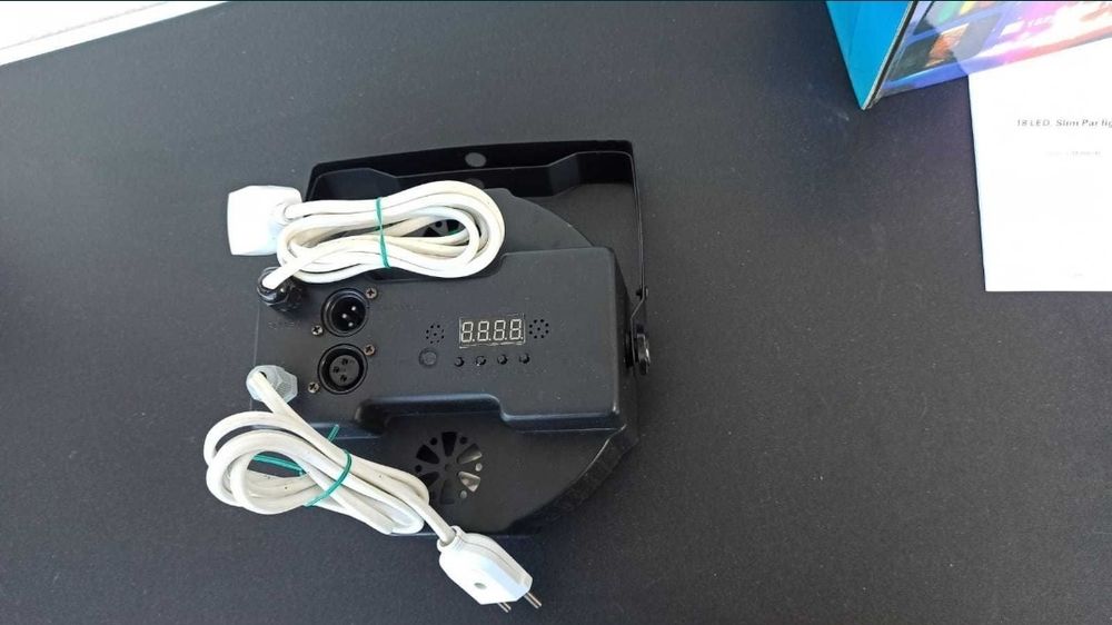 Led flat par light 18x1w rgb disco party ball 6x3w accesorii camera