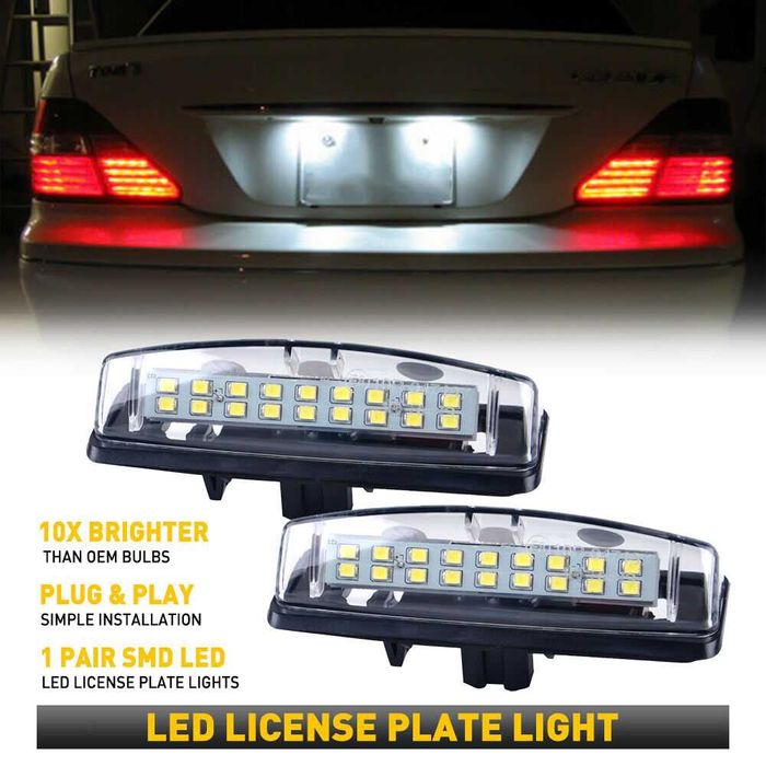 Плафони за регистрационен номер за Toyota Lexus Міtѕubіѕhі