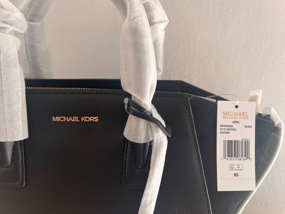 Michael Kors чанта естествена кожа