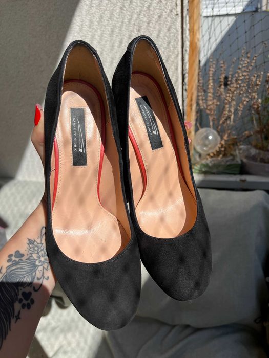 Pantofi dama piele întoarsă 36