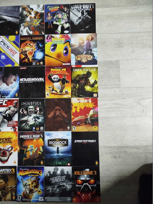 Playstation 3 ps3 буклеты мануалы