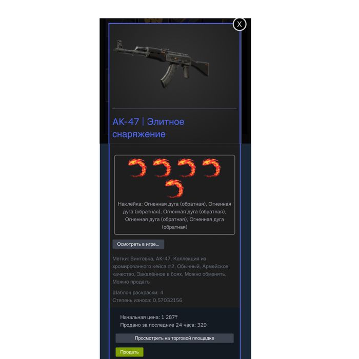 Продам Скины Cs2