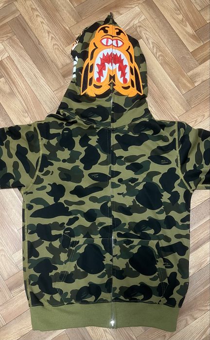 Bape tiger zip hoodie