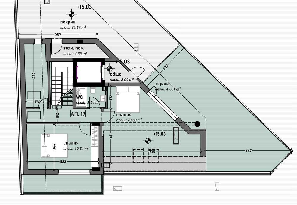 Продава се Мезонет в Стара Загора, Била - 268 кв.м за 903 €/кв.м - Снимка #2