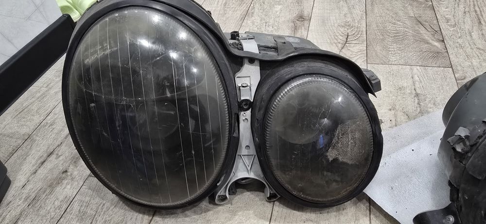 Фары w210 мерседес лупарик рестайлинг