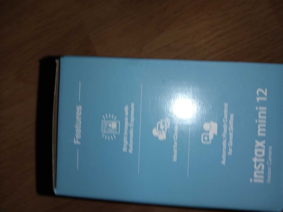 Aparat foto instant Fujifilm Instax Mini 12 Clay White