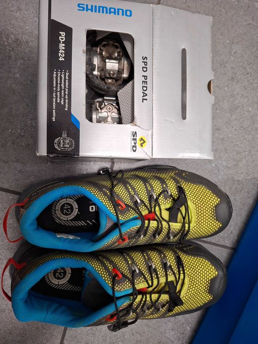 Шпайкове и автоматични педали Shimano