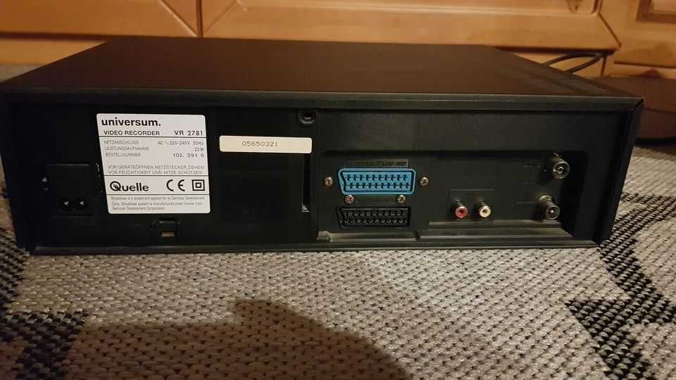 Videorecorder UNIVERSUM Germany / Video recorder VHS Bucuresti Sectorul