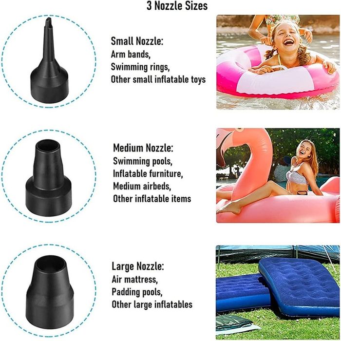 Мини надувной насос, электрический автомобильный компрессор.