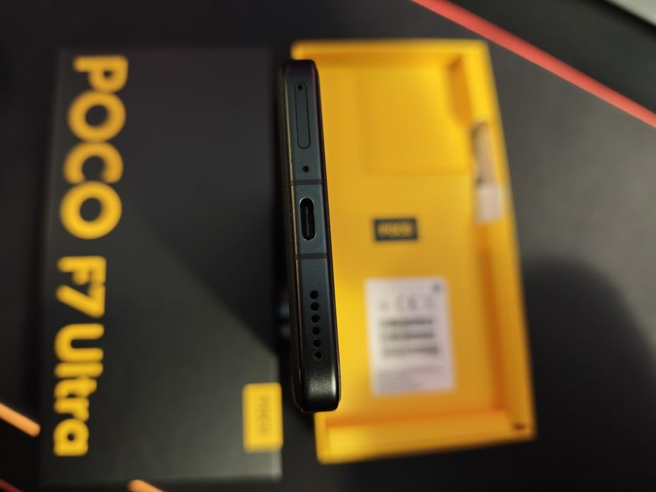 Poco F7 Ultra, Black, 512GB ROM, 16GB RAM