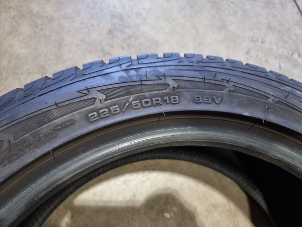 225/50/18 Goodyear 4бр RunFlat