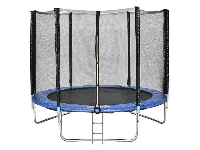Батут с оградительным сеткам 180см 244см 304см