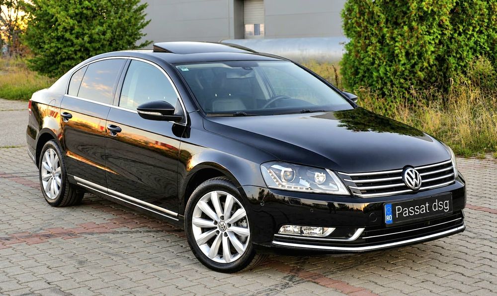 Vw Passat B7 1.4 TSI cu GAZ / DSG / Trapa / Piele