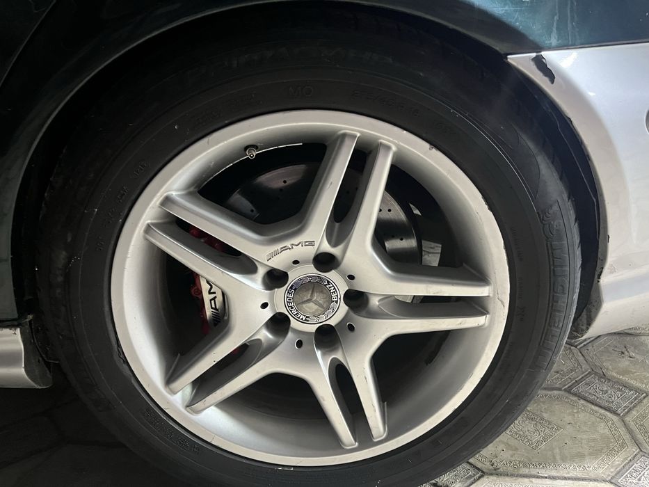 Amg диск с зим резинами на w 211