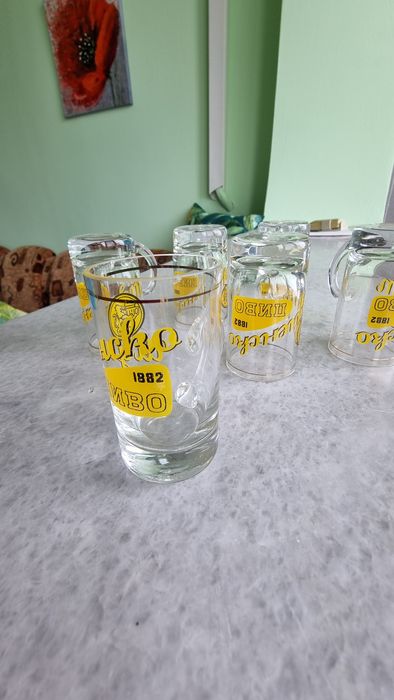 Чаши Шуменско пиво-6 бр.