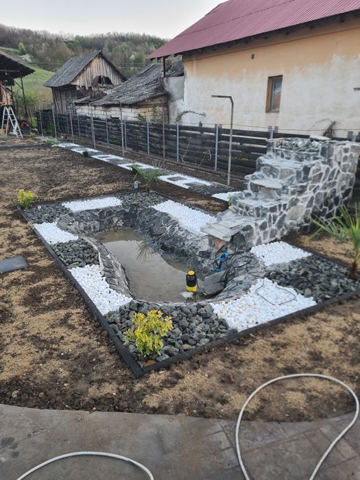 Amenajez grădini ,cascade și lacuri!