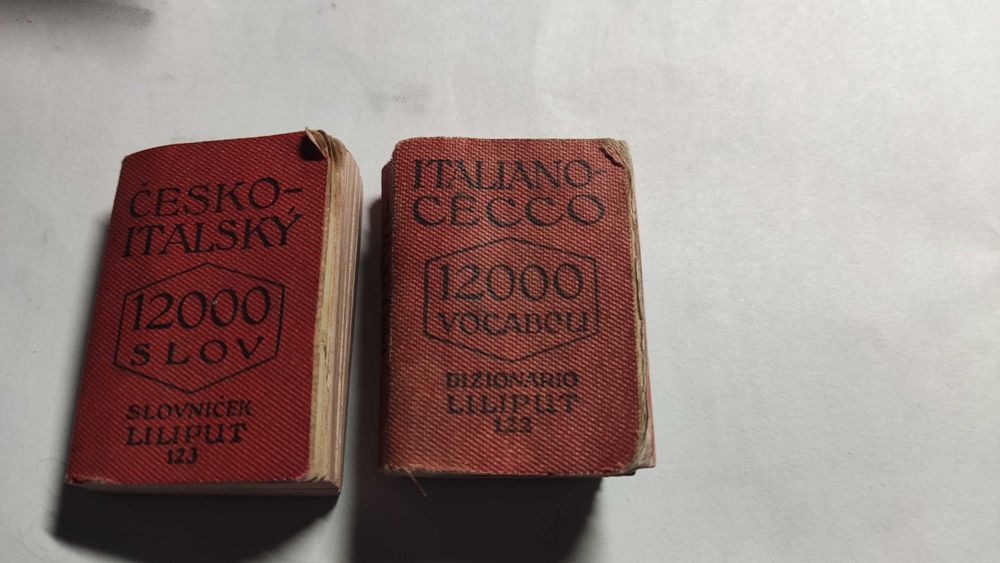 Мини речници Чех-Итал ,Итал-Чех