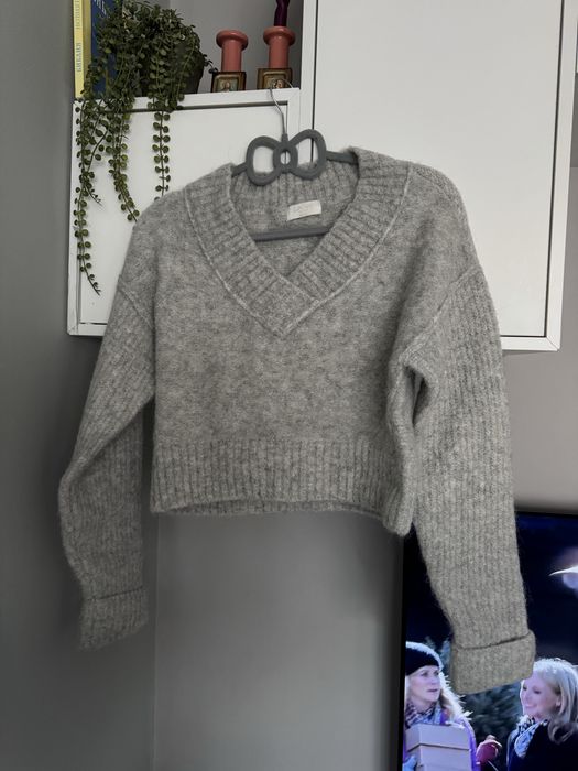 Къс пуловер от вълна алпака Leger by lena gercke