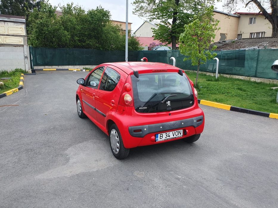 Ocazie Peugeot 107 an 2009 benzina 998 km reali 132k unic proprietar stare impecabilă