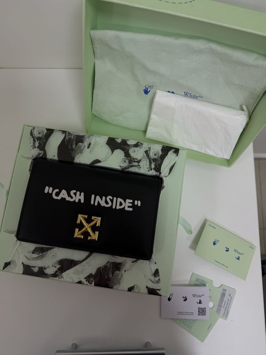 Off white дамска чанта