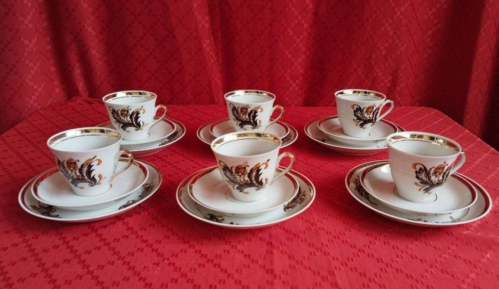 Рижские кофейные сервизы и кофейные трио