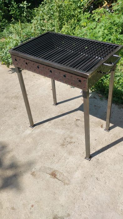 Gratar gradina 60x40x10x2.5 tabla striata 2.5 mm