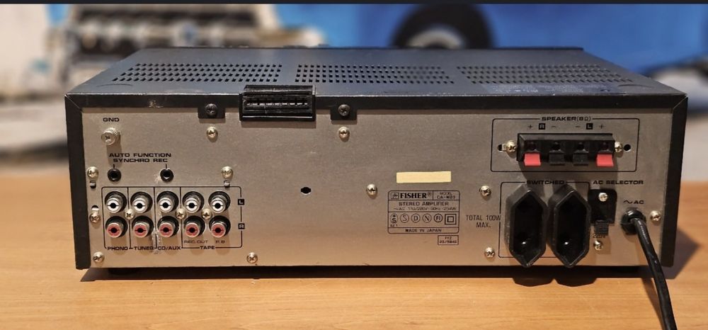 Amplificator statie Fisher CA M 23 cu egalizator