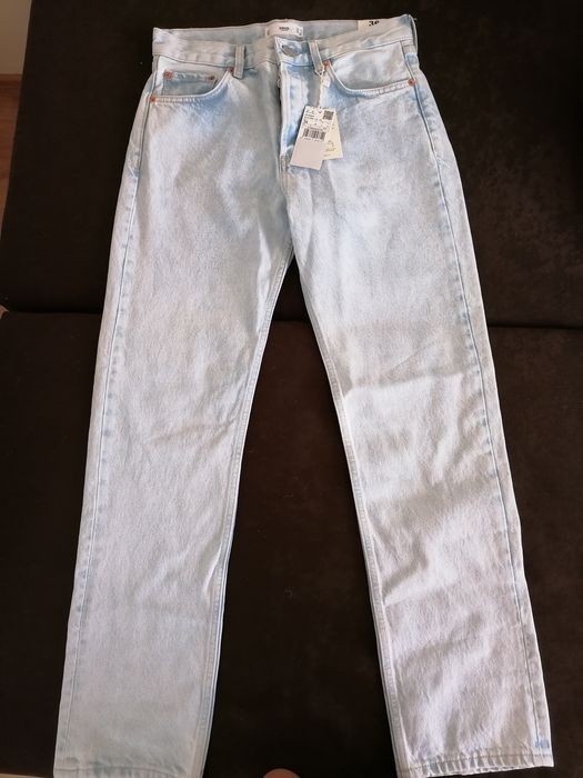 Светлосини дънки MANGO