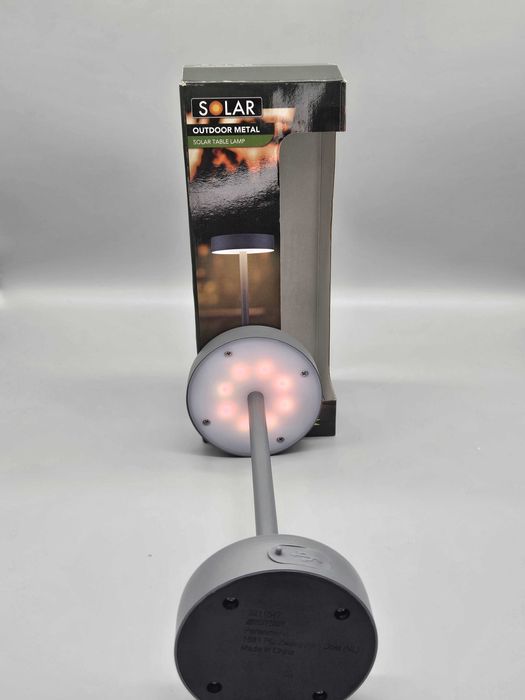 Соларна метална лампа за външно осветление LED с три режима на светене