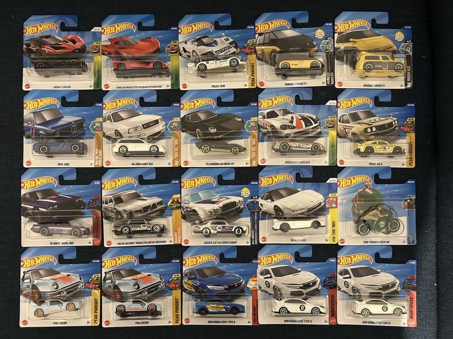 Hot Wheels - Diverse machete