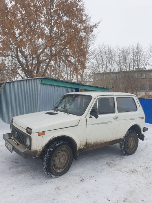 Нива на полном ходу