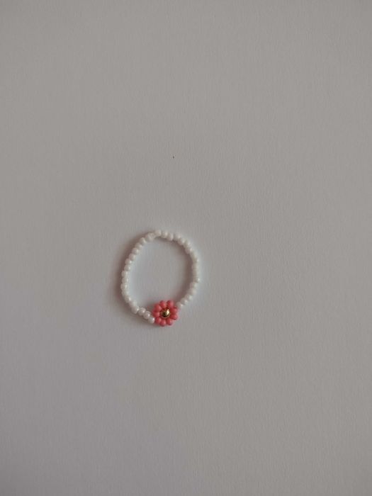 Пръстен с мъниста ръчна изработка