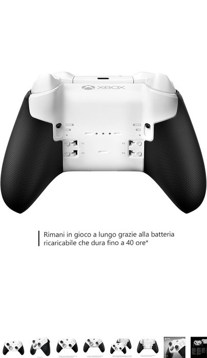 Controller Wireless MICROSOFT Xbox One Elite Series 2 Core, White