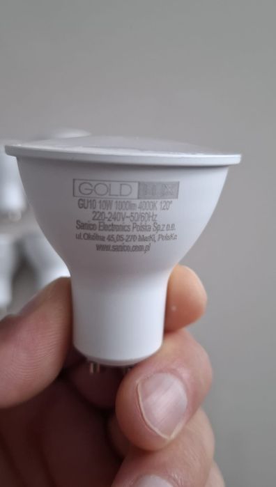 Becuri GU 10 10W 4000K lumina neutra 220-240V