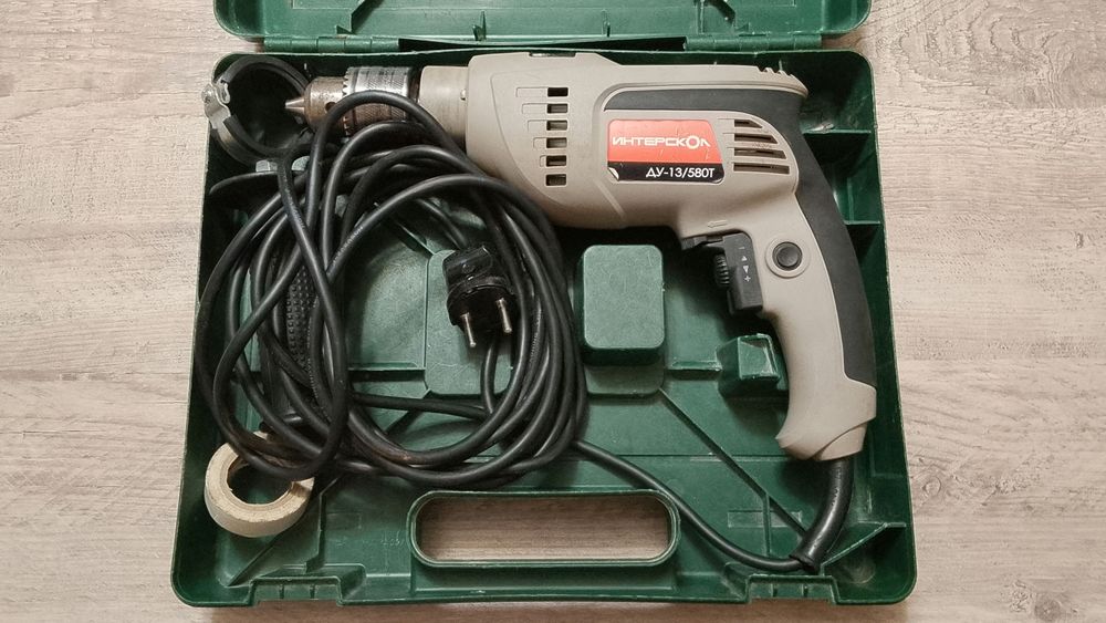 Электродрель 580W