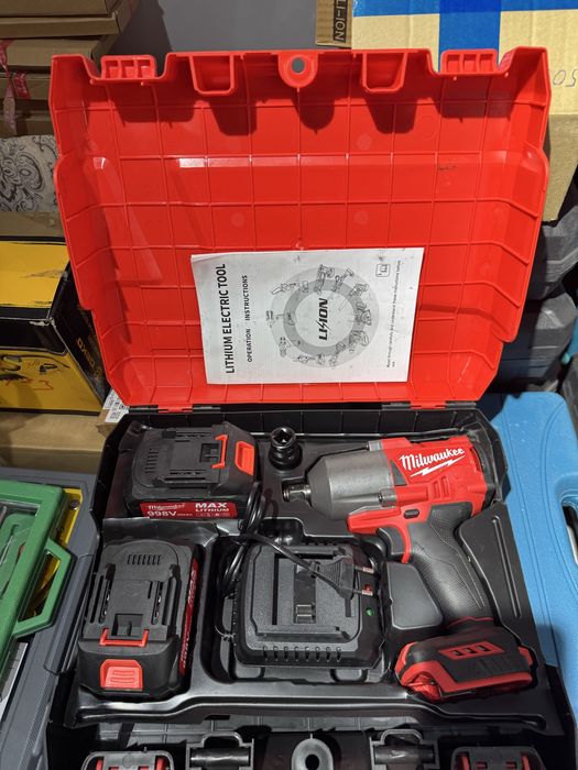 Гайкаверты аккумуляторные мощные