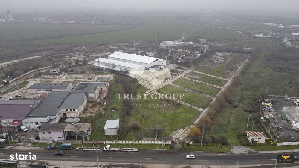 Teren 28.788m + Hale industriale + Sediu Firma