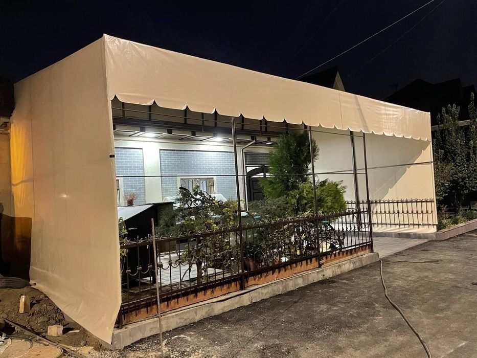 Baner. Tent. prajrachni salafan. Soya setka. Ustanofka xizmati.