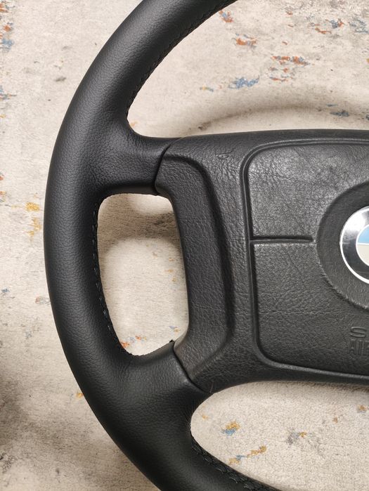 Руль bmw e39 с подушкой перешитый