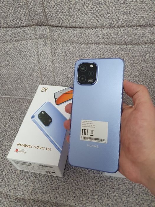 Srochna sotiladi Huawei Nova Y61 4/128Gb 4G Xolati ideal Zo'r