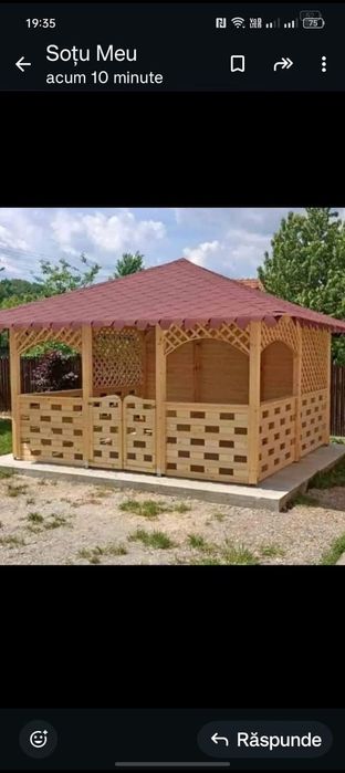 Foisoare terase pergole căsuțe