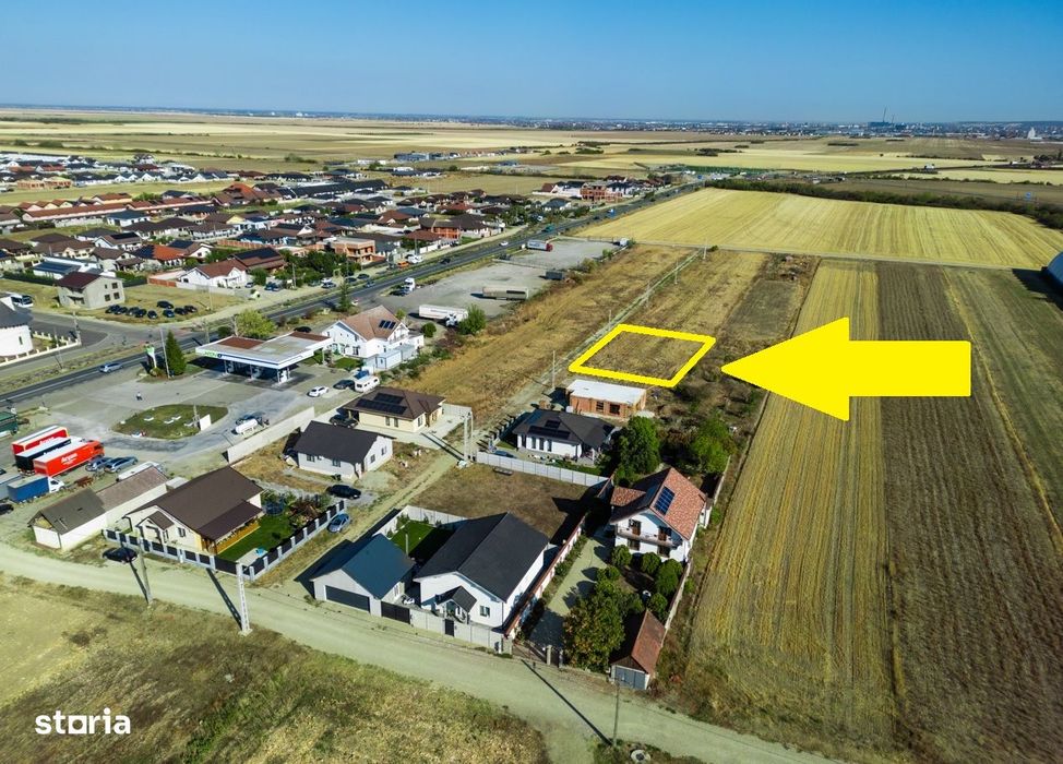 Parcela teren Nojorid (Puz) pe str. Orhideelor ( toate utilitatile )