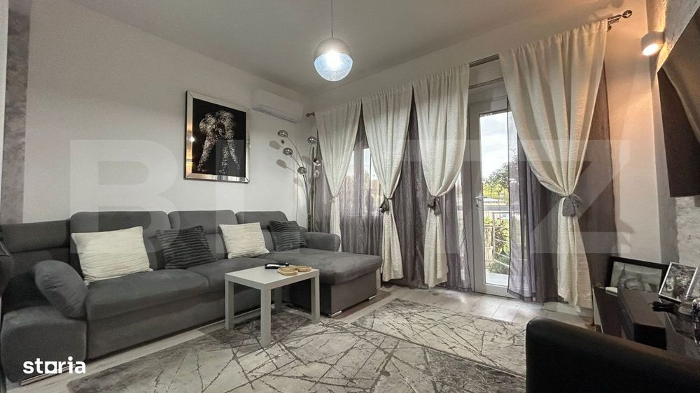 Apartament 2 camere in zona de dealuri, cu centrala proprie pe gaz