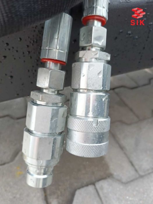 Perie asfalt profesională 1,82 m pentru mini încărcătoare