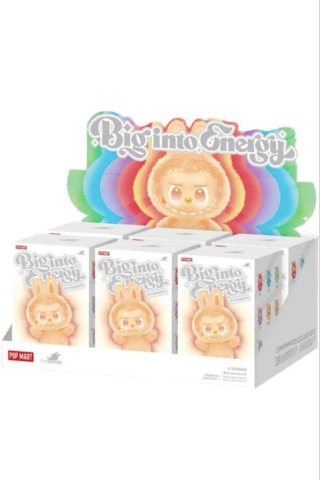 Labubu 18 cm,seria Big into Energy,generatia a 3a